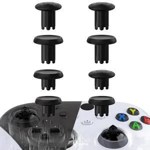 ThumbsGear V3 Interchangeable Thumbsticks for Xbox Series X/S Controller, 4 Height Adjustable Convex and Concave Grip Joysticks for Xbox One S/X/Elite, for Nintendo Switch Pro - Black @ ThumbsGear V3 Interchangeable Thumbsticks for Xbox Series X/S Controller, 4 Height Adjustable Convex and Concave Grip Joysticks for Xbox One S/X/Elite, for Nintendo Switch Pro - Black @