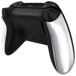 Replacement Side Rails Grip for Xbox Core Wireless Controller, Chrome Silver Custom Accessories Back Panesl Handles Cover Shell for Xbox Series X & S Controller @ Replacement Side Rails Grip for Xbox Core Wireless Controller, Chrome Silver Custom Accessories Back Panesl Handles Cover Shell for Xbox Series X & S Controller @