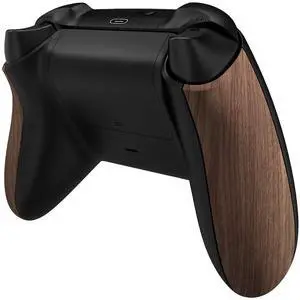 Controller Grip for Xbox Series X & S, Wood Grain Soft Touch Comfortable Side Rails, Replacement Back Panels Accessories Rear Shell for Xbox Core Wireless Controller @ Controller Grip for Xbox Series X & S, Wood Grain Soft Touch Comfortable Side Rails, Replacement Back Panels Accessories Rear Shell for Xbox Core Wireless Controller @