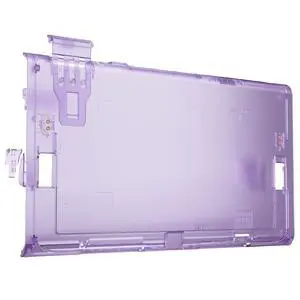 Replacement DIY Rear Back Plate for Nintendo Switch 2 Handheld Console, Custom Housing Cover Shell Case for Switch 2 (Without Kickstand) - Clear Atomic Purple @ Replacement DIY Rear Back Plate for Nintendo Switch 2 Handheld Console, Custom Housing Cover Shell Case for Switch 2 (Without Kickstand) - Clear Atomic Purple @