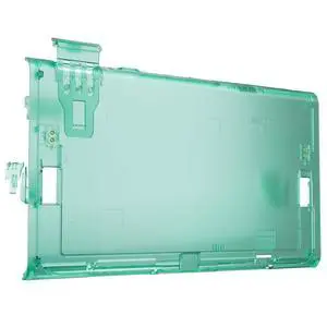 Replacement DIY Rear Back Plate for Nintendo Switch 2 Handheld Console, Custom Housing Cover Shell Case for Switch 2 (Without Kickstand) - Emerald Green @ Replacement DIY Rear Back Plate for Nintendo Switch 2 Handheld Console, Custom Housing Cover Shell Case for Switch 2 (Without Kickstand) - Emerald Green @