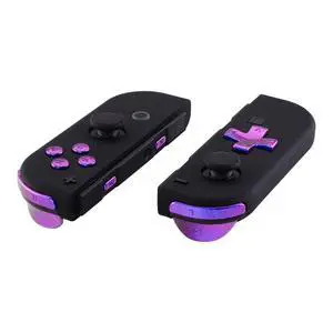 Chameleon Purple Blue D-pad ABXY Keys SR SL L R ZR ZL Trigger Buttons Springs, Replacement Full Set Buttons Kits for Nintendo Switch & Oled Joycon (Only Fits Joycon D-pad Shell) @ Chameleon Purple Blue D-pad ABXY Keys SR SL L R ZR ZL Trigger Buttons Springs, Replacement Full Set Buttons Kits for Nintendo Switch & Oled Joycon (Only Fits Joycon D-pad Shell) @