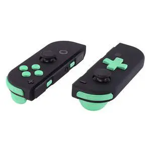 Mint Green D-pad ABXY Keys SR SL L R ZR ZL Trigger Buttons Springs, Replacement Full Set Buttons Fix Kits for Nintendo Switch & Switch OLED Joycon (D-pad ONLY Fits for Joycon D-pad Shell) @ Mint Green D-pad ABXY Keys SR SL L R ZR ZL Trigger Buttons Springs, Replacement Full Set Buttons Fix Kits for Nintendo Switch & Switch OLED Joycon (D-pad ONLY Fits for Joycon D-pad Shell) @