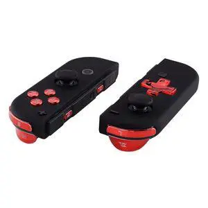 Chrome Red D-pad ABXY Keys SR SL L R ZR ZL Trigger Buttons Springs, Replacement Full Set Buttons Fix Kits for Nintendo Switch & Switch Oled Joycon (D-pad ONLY Fits for Joycon D-pad Shell) @ Chrome Red D-pad ABXY Keys SR SL L R ZR ZL Trigger Buttons Springs, Replacement Full Set Buttons Fix Kits for Nintendo Switch & Switch Oled Joycon (D-pad ONLY Fits for Joycon D-pad Shell) @