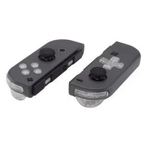 Transparent Clear D-pad ABXY Keys SR SL L R ZR ZL Trigger Buttons Springs, Replacement Full Set Buttons Fix Kits for Nintendo Switch & OLED Joycon (D-pad ONLY Fits for Joycon D-pad Shell) @ Transparent Clear D-pad ABXY Keys SR SL L R ZR ZL Trigger Buttons Springs, Replacement Full Set Buttons Fix Kits for Nintendo Switch & OLED Joycon (D-pad ONLY Fits for Joycon D-pad Shell) @