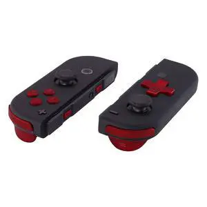 Scarlet Red D-pad ABXY Keys SR SL L R ZR ZL Trigger Buttons Springs, Replacement Full Set Buttons Fix Kits for Nintendo Switch & Switch Oled Joycon (D-pad ONLY Fits for Joycon D-pad Shell) @ Scarlet Red D-pad ABXY Keys SR SL L R ZR ZL Trigger Buttons Springs, Replacement Full Set Buttons Fix Kits for Nintendo Switch & Switch Oled Joycon (D-pad ONLY Fits for Joycon D-pad Shell) @