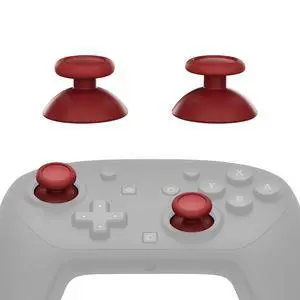 Replacement 3D Joystick for Nintendo Switch 2 Pro Controller, Left Right Analog Stick Thumbsticks with Screwdriver Tools for Switch 2 Pro Controller, Multi-Colors Options - Carmine Red @ Replacement 3D Joystick for Nintendo Switch 2 Pro Controller, Left Right Analog Stick Thumbsticks with Screwdriver Tools for Switch 2 Pro Controller, Multi-Colors Options - Carmine Red @