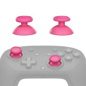 Replacement 3D Joystick for Nintendo Switch 2 Pro Controller, Left Right Analog Stick Thumbsticks with Screwdriver Tools for Switch 2 Pro Controller, Multi-Colors Options - Rose Red @ Replacement 3D Joystick for Nintendo Switch 2 Pro Controller, Left Right Analog Stick Thumbsticks with Screwdriver Tools for Switch 2 Pro Controller, Multi-Colors Options - Rose Red @