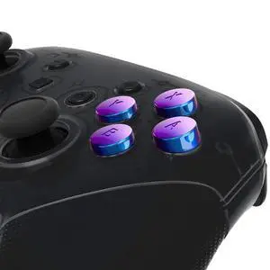 Chameleon Purple Blue Interchangeable ABXY Buttons for Nintendo Switch Pro Controller, DIY Swappable Replacement ABXY for Nintendo Switch Pro- Controller NOT Included @ Chameleon Purple Blue Interchangeable ABXY Buttons for Nintendo Switch Pro Controller, DIY Swappable Replacement ABXY for Nintendo Switch Pro- Controller NOT Included @