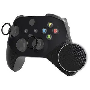 ASR Version Redesigned Shell for Xbox Core Wireless Controller - Performance Rubberized Grip, Anti Sticks Rubbing Rings - Custom Faceplate for Xbox Series X & S Controller - Black @ ASR Version Redesigned Shell for Xbox Core Wireless Controller - Performance Rubberized Grip, Anti Sticks Rubbing Rings - Custom Faceplate for Xbox Series X & S Controller - Black @