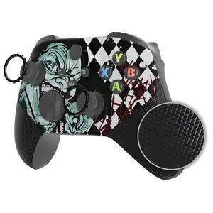 ASR Version Redesigned Shell for Xbox Series X/S Controller - Performance Rubberized Grip, Anti Sticks Rubbing Rings - Custom Faceplate for Xbox Wireless Controller - Clown Hahaha @ ASR Version Redesigned Shell for Xbox Series X/S Controller - Performance Rubberized Grip, Anti Sticks Rubbing Rings - Custom Faceplate for Xbox Wireless Controller - Clown Hahaha @