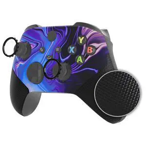ASR Version Redesigned Shell for Xbox Core Wireless Controller - Performance Rubberized Grip, Anti Sticks Rubbing Rings - Custom Faceplate for Xbox Series X & S Control - Origin of Chaos @ ASR Version Redesigned Shell for Xbox Core Wireless Controller - Performance Rubberized Grip, Anti Sticks Rubbing Rings - Custom Faceplate for Xbox Series X & S Control - Origin of Chaos @