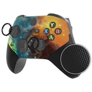 ASR Version Redesigned Shell for Xbox Core Wireless Controller - Performance Rubberized Grip, Anti Sticks Rubbing Ring - Custom Faceplate for Xbox Series X & S - Orange Star Universe @ ASR Version Redesigned Shell for Xbox Core Wireless Controller - Performance Rubberized Grip, Anti Sticks Rubbing Ring - Custom Faceplate for Xbox Series X & S - Orange Star Universe @