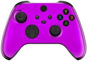 Custom Shell for Xbox Series X & S Controller - Revamp Your Gaming Gear - Chrome Purple Replacement Game Acessories Cover Faceplate for Xbox Core Wireless Controller @ Custom Shell for Xbox Series X & S Controller - Revamp Your Gaming Gear - Chrome Purple Replacement Game Acessories Cover Faceplate for Xbox Core Wireless Controller @