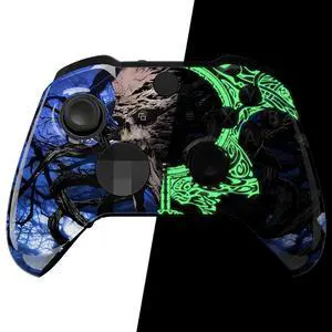 Replacement Faceplate Cover for Xbox One Elite Controller Series 2 (Model 1797), Custom Front Housing Shell for Xbox Elite Series 2 Core - Glow in Dark - The Awakening of the Earth Lord @ Replacement Faceplate Cover for Xbox One Elite Controller Series 2 (Model 1797), Custom Front Housing Shell for Xbox Elite Series 2 Core - Glow in Dark - The Awakening of the Earth Lord @