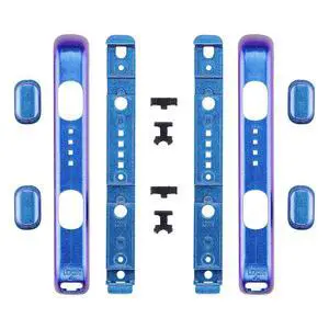 DIY Replacement Shell for Joycon Strap, Chameleon Purple Blue Custom Controller Wrist Strap Housing Buttons for Nintendo Switch & Switch OLED Model - 2 Pack @ DIY Replacement Shell for Joycon Strap, Chameleon Purple Blue Custom Controller Wrist Strap Housing Buttons for Nintendo Switch & Switch OLED Model - 2 Pack @