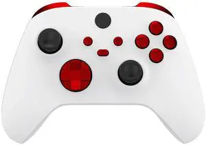 Replacement Buttons for Xbox Core Wireless Controller, Scarlet Red DIY Accessories LB RB LT RT Bumpers Trigers Dpad ABXY Start Back Sync Share Keys Parts for Xbox Series X & S Controller @ Replacement Buttons for Xbox Core Wireless Controller, Scarlet Red DIY Accessories LB RB LT RT Bumpers Trigers Dpad ABXY Start Back Sync Share Keys Parts for Xbox Series X & S Controller @