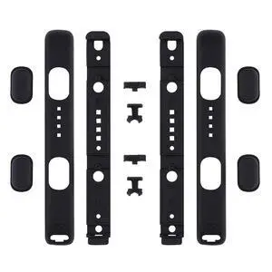 DIY Replacement Shell for Joycon Strap, Black Soft Touch Custom Controller Wrist Strap Housing Buttons for Nintendo Switch & Switch OLED Model - 2 Pack @ DIY Replacement Shell for Joycon Strap, Black Soft Touch Custom Controller Wrist Strap Housing Buttons for Nintendo Switch & Switch OLED Model - 2 Pack @