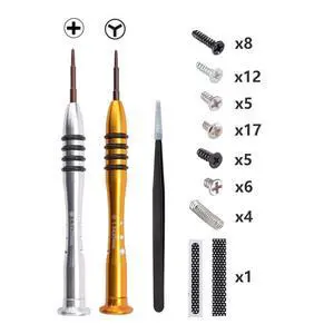 Cross Screwdriver Tri-Wing Screwdrivers Kit, Assemble Disassemble Tools Set with Springs and Screws for NS Switch Lite @ Cross Screwdriver Tri-Wing Screwdrivers Kit, Assemble Disassemble Tools Set with Springs and Screws for NS Switch Lite @