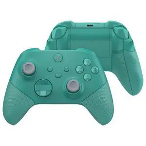 ASR Version Redesigned Full Set Shell Buttons for Xbox Series X/S Controller, Ergonomic Trigger Stop Rubberized Grip Faceplate Backplate for Xbox Core Controller - Teal Green @ ASR Version Redesigned Full Set Shell Buttons for Xbox Series X/S Controller, Ergonomic Trigger Stop Rubberized Grip Faceplate Backplate for Xbox Core Controller - Teal Green @