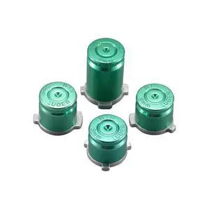 Green Metal Alumium Alloy Bullet ABXY Mod Buttons Set Replacement Parts for Xbox One Standard Xbox One Elite Xbox One S Xbox One X Game Controller @ Green Metal Alumium Alloy Bullet ABXY Mod Buttons Set Replacement Parts for Xbox One Standard Xbox One Elite Xbox One S Xbox One X Game Controller @
