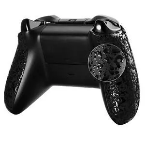 Textured Blue Back Panels, Comfortable Non-Slip Side Rails, 3D Splashing Handles, Game Improvement Replacement Parts for Xbox One Standard Controller Model 1537/1697 @ Textured Blue Back Panels, Comfortable Non-Slip Side Rails, 3D Splashing Handles, Game Improvement Replacement Parts for Xbox One Standard Controller Model 1537/1697 @