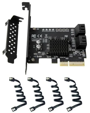 OIAGLH PCI Express Raid Card 4Port SATA 3.0 Add On OIAGLH PCI Express Raid Card 4Port SATA 3.0 Add On