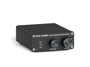 The Fosi Audio M04 is a mono amplifier designed fo The Fosi Audio M04 is a mono amplifier designed fo
