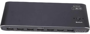 Type C KVM Switcher, 2 Laptops KVM Docking Station Share 1 Screen Docking Station 100W RJ45 Port Extended Display for Home Office & Gaming Type C KVM Switcher, 2 Laptops KVM Docking Station Share 1 Screen Docking Station 100W RJ45 Port Extended Display for Home Office & Gaming