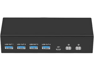 KVM Switcher for 2 Computers USB3.0 KVM Switcher 2 in 2 Out 4 USB3.0 Port for Mouse Monitors Accessories KVM Switcher for 2 Computers USB3.0 KVM Switcher 2 in 2 Out 4 USB3.0 Port for Mouse Monitors Accessories