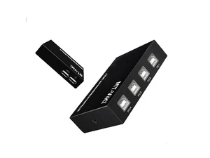 KVM Synchronizer/USB Switch/Keyboard Mouse Controller, 4-Port Windows/Linux/Android/MAC Synchronizer Controller KVM Synchronizer/USB Switch/Keyboard Mouse Controller, 4-Port Windows/Linux/Android/MAC Synchronizer Controller