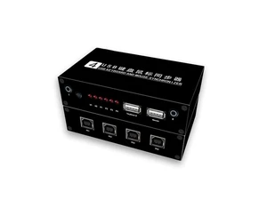 4 Ports USB Synchronizer - KVM Switch/Distributor, DNF Keyboard Mouse Shared Display Synchronization Controller 4 Ports USB Synchronizer - KVM Switch/Distributor, DNF Keyboard Mouse Shared Display Synchronization Controller