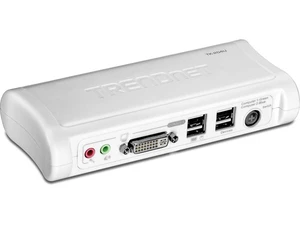 2-Port DVI USB KVM Switch & Cable Kit with Audio, Manage Two PCs, 2 x USB Keyboard & Mouse Ports, 2 x Bonus USB 2.0 Ports, 2 Way Audio Support, TK-204UK 2-Port DVI USB KVM Switch & Cable Kit with Audio, Manage Two PCs, 2 x USB Keyboard & Mouse Ports, 2 x Bonus USB 2.0 Ports, 2 Way Audio Support, TK-204UK