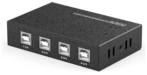 4/8 Port USB Synchronizer - KVM Switch/Distributor, DNF Multi Open Game Control, Keyboard Mouse Sync Controller, Plug and Play, for Tudios, Security, Offices(4 Ports) 4/8 Port USB Synchronizer - KVM Switch/Distributor, DNF Multi Open Game Control, Keyboard Mouse Sync Controller, Plug and Play, for Tudios, Security, Offices(4 Ports)