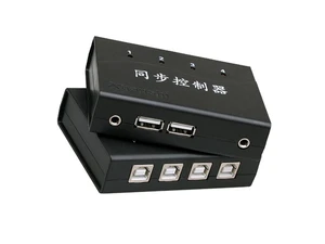 4/8 Port Computer Synchronizer - DNF Game Control Synchronizer, Keyboard Mouse Synchronous Sharer, Plug and Play, KVM Switch/Distributor, for Windows/Linux/Android/Netware System(4 Ports) 4/8 Port Computer Synchronizer - DNF Game Control Synchronizer, Keyboard Mouse Synchronous Sharer, Plug and Play, KVM Switch/Distributor, for Windows/Linux/Android/Netware System(4 Ports)
