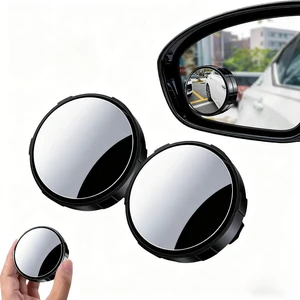 Car Blind Spot Mirror 360° Suction Cup Ultra-Clear Auxiliary Mirror for Reversing Car Blind Spot Mirror 360° Suction Cup Ultra-Clear Auxiliary Mirror for Reversing
