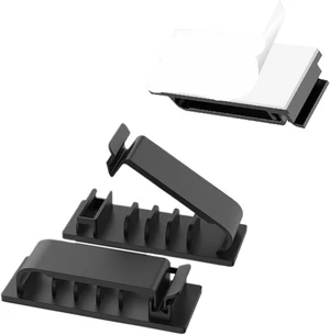 Cable Management Clips, Cord Organizers Wire Clips Cord Holder for TV PC Ethernet Cable Desk Home Office ,1 Pcs,Black Cable Management Clips, Cord Organizers Wire Clips Cord Holder for TV PC Ethernet Cable Desk Home Office ,1 Pcs,Black