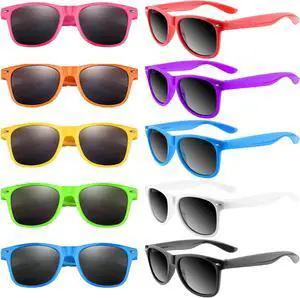 100 Pack Neon Kids Sunglasses Party Favors for Birthday Party Summer Beach Pool Party Supplies 100 Pack Neon Kids Sunglasses Party Favors for Birthday Party Summer Beach Pool Party Supplies