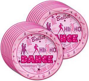 Birthday Galore Dance Pink Themed Birthday Party Supplies for Kids and Adults - Ideal Celebration Tableware Set with Plates, Napkins, & Cups Quick Colorful Setup Decoration For All Events - Kit for 16 Birthday Galore Dance Pink Themed Birthday Party Supplies for Kids and Adults - Ideal Celebration Tableware Set with Plates, Napkins, & Cups Quick Colorful Setup Decoration For All Events - Kit for 16