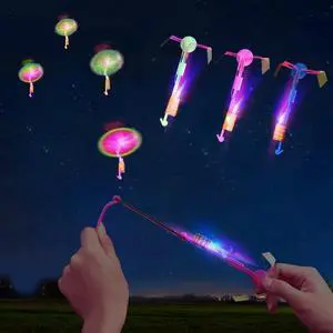 lpvoqpth 25 Sets LED Flying Set, 25 Slingshot+25 Glow Helicopter-50 Pcs, Flying Toy Outdoor Toys Glow in the Dark Party Supplies Party Favors for Kids 8-12,4-8 lpvoqpth 25 Sets LED Flying Set, 25 Slingshot+25 Glow Helicopter-50 Pcs, Flying Toy Outdoor Toys Glow in the Dark Party Supplies Party Favors for Kids 8-12,4-8