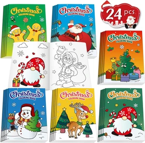 D-FantiX 24Pack Christmas Coloring Book for Kids, Christmas Party Favors for Kids, Holiday Activities Gift for Boys Girls, Xmas Treats Prizes Stockings Goodie Bags Stuffer Filler Party Supplies D-FantiX 24Pack Christmas Coloring Book for Kids, Christmas Party Favors for Kids, Holiday Activities Gift for Boys Girls, Xmas Treats Prizes Stockings Goodie Bags Stuffer Filler Party Supplies