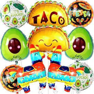 KatchOn, Cinco de Mayo Balloons - 10 Pcs | Fiesta Balloons, Fiesta Party Decorations, Cinco De Mayo Decorations | Mexican balloons, Mexican Party decorations | Taco, Llama balloon | Avocado Balloon KatchOn, Cinco de Mayo Balloons - 10 Pcs | Fiesta Balloons, Fiesta Party Decorations, Cinco De Mayo Decorations | Mexican balloons, Mexican Party decorations | Taco, Llama balloon | Avocado Balloon
