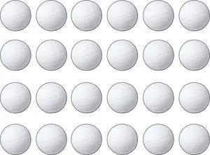 Beistle Pack of 24 Volleyball Cutouts, Wall Decorations for Team Sports Party, Pep Rally, Sports Themed Party Decor, Beach Party Supplies 13.5" Beistle Pack of 24 Volleyball Cutouts, Wall Decorations for Team Sports Party, Pep Rally, Sports Themed Party Decor, Beach Party Supplies 13.5"