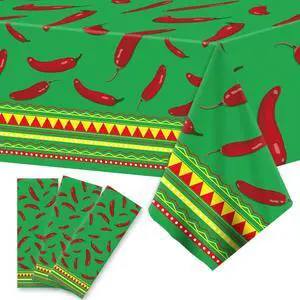 gisgfim 3pcs Chili Cook Party Decorations Off Tablecloth, Red Pepper Plastic Table Cover Decorations Disposable Chili Cook Party Supplies for Rectangle Tables gisgfim 3pcs Chili Cook Party Decorations Off Tablecloth, Red Pepper Plastic Table Cover Decorations Disposable Chili Cook Party Supplies for Rectangle Tables