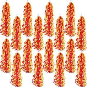 Lyrow Fire Paper Pentecost Hanging Decorations Firefighter Decor Colorful Fire Party Decorations Fireman Birthday Party Supplies for Themed Events Gatherings Celebrations(40 Pcs) Lyrow Fire Paper Pentecost Hanging Decorations Firefighter Decor Colorful Fire Party Decorations Fireman Birthday Party Supplies for Themed Events Gatherings Celebrations(40 Pcs)
