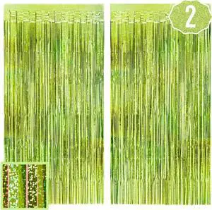 xo, Fetti Party Decorations Lime Green Foil Curtain - Set of 2 | Bachelorette Party Supplies, Birthday Photo Booth, Margartia Bach Decor, Bridal Shower Backdrop xo, Fetti Party Decorations Lime Green Foil Curtain - Set of 2 | Bachelorette Party Supplies, Birthday Photo Booth, Margartia Bach Decor, Bridal Shower Backdrop