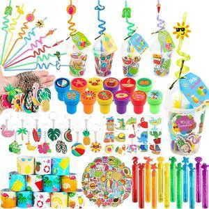 ANPHILE 12 Pack Pool Beach Birthday Party Favors with Cups Summer Silly Straws Bulk, Summer Party Favor Supplies for Kids, Birthday Party Favors End of Year Student Gifts ANPHILE 12 Pack Pool Beach Birthday Party Favors with Cups Summer Silly Straws Bulk, Summer Party Favor Supplies for Kids, Birthday Party Favors End of Year Student Gifts
