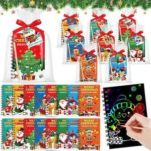 Funrous Christmas Scratch Crafts Gifts Scratch Notebooks Bulk Xmas Party Favors Stocking Stuffers Coloring Books for Xmas Gift Birthday Party Activities Supplies (24 Pack,Christmas) Funrous Christmas Scratch Crafts Gifts Scratch Notebooks Bulk Xmas Party Favors Stocking Stuffers Coloring Books for Xmas Gift Birthday Party Activities Supplies (24 Pack,Christmas)