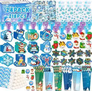 218Pcs Winter Party Favors Holiday Stationery Gift Set, 24 Pack Winter Christmas Classroom Gifts Goodie Bag Fillers Stuffers Classroom Exchange Frozen Christmas Party Favors 218Pcs Winter Party Favors Holiday Stationery Gift Set, 24 Pack Winter Christmas Classroom Gifts Goodie Bag Fillers Stuffers Classroom Exchange Frozen Christmas Party Favors