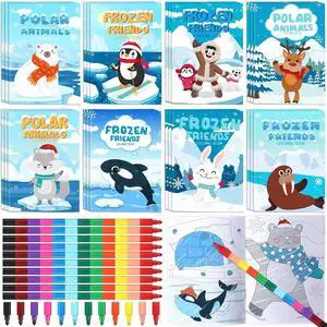 Funrous 24 Set Snowball Mountain Coloring Books with Crayons Bulk VBS 2026 Polar Animals Coloring Pages Winter Party Favors for Kids Sunday School Classroom Activities Crafts Supplies Gifts Funrous 24 Set Snowball Mountain Coloring Books with Crayons Bulk VBS 2026 Polar Animals Coloring Pages Winter Party Favors for Kids Sunday School Classroom Activities Crafts Supplies Gifts